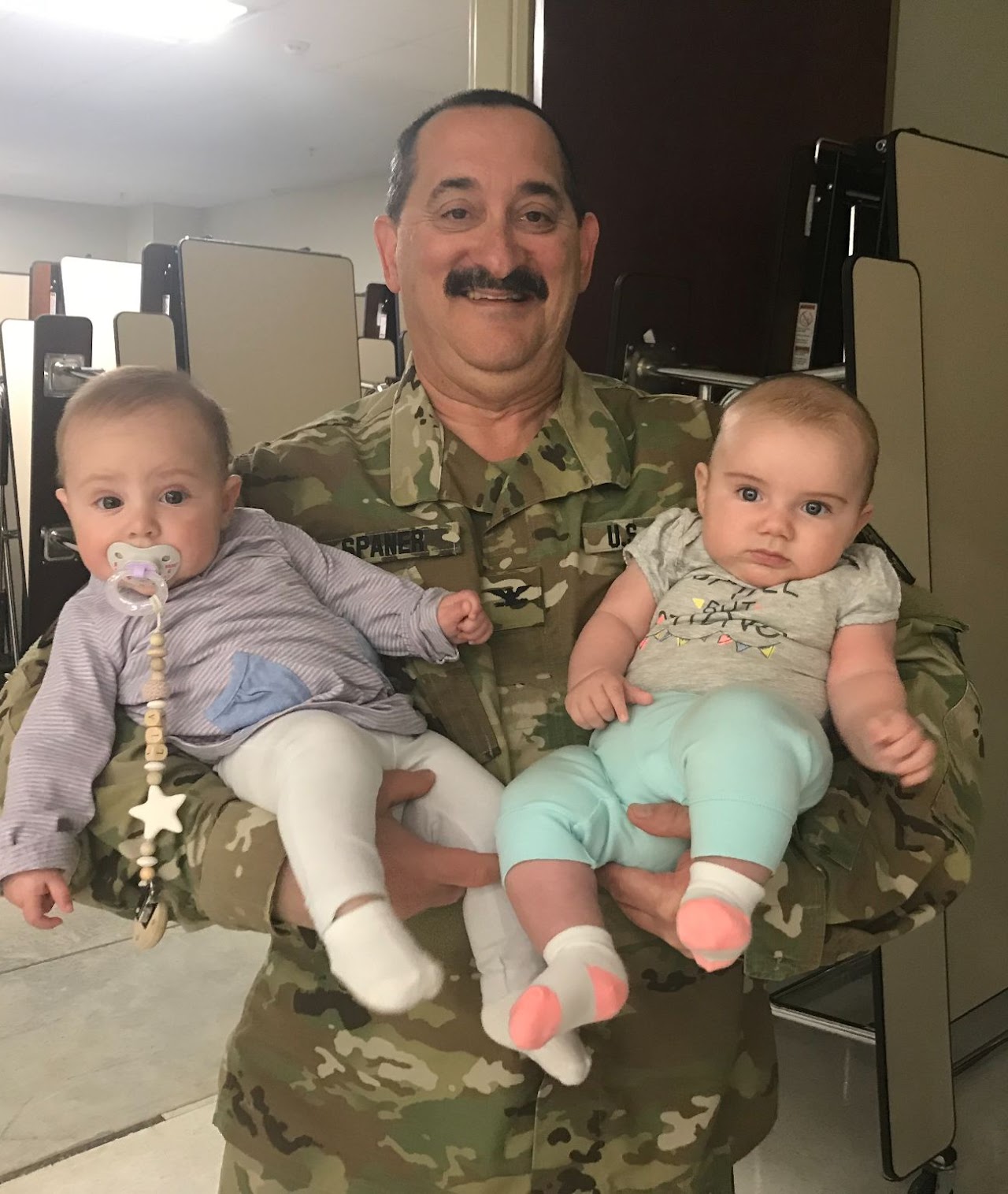 Donald Spaner, MD, with family